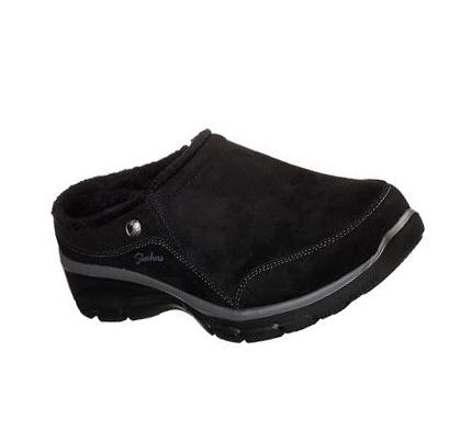 Pantuflas Skechers Relaxed Fit: Easy Going - Latte Mujer Negras | 60T8R_AR